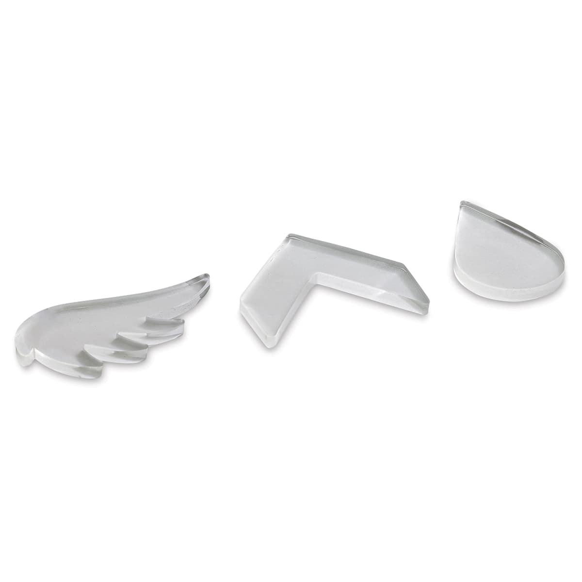 Gel Press Petite Printing Plates - Chevron Flight, Set of 3