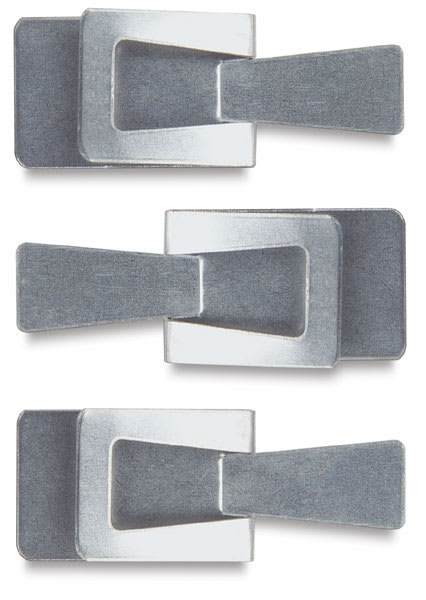 Stainless Steel Registration Guides - 3 Guides in a vertical row
