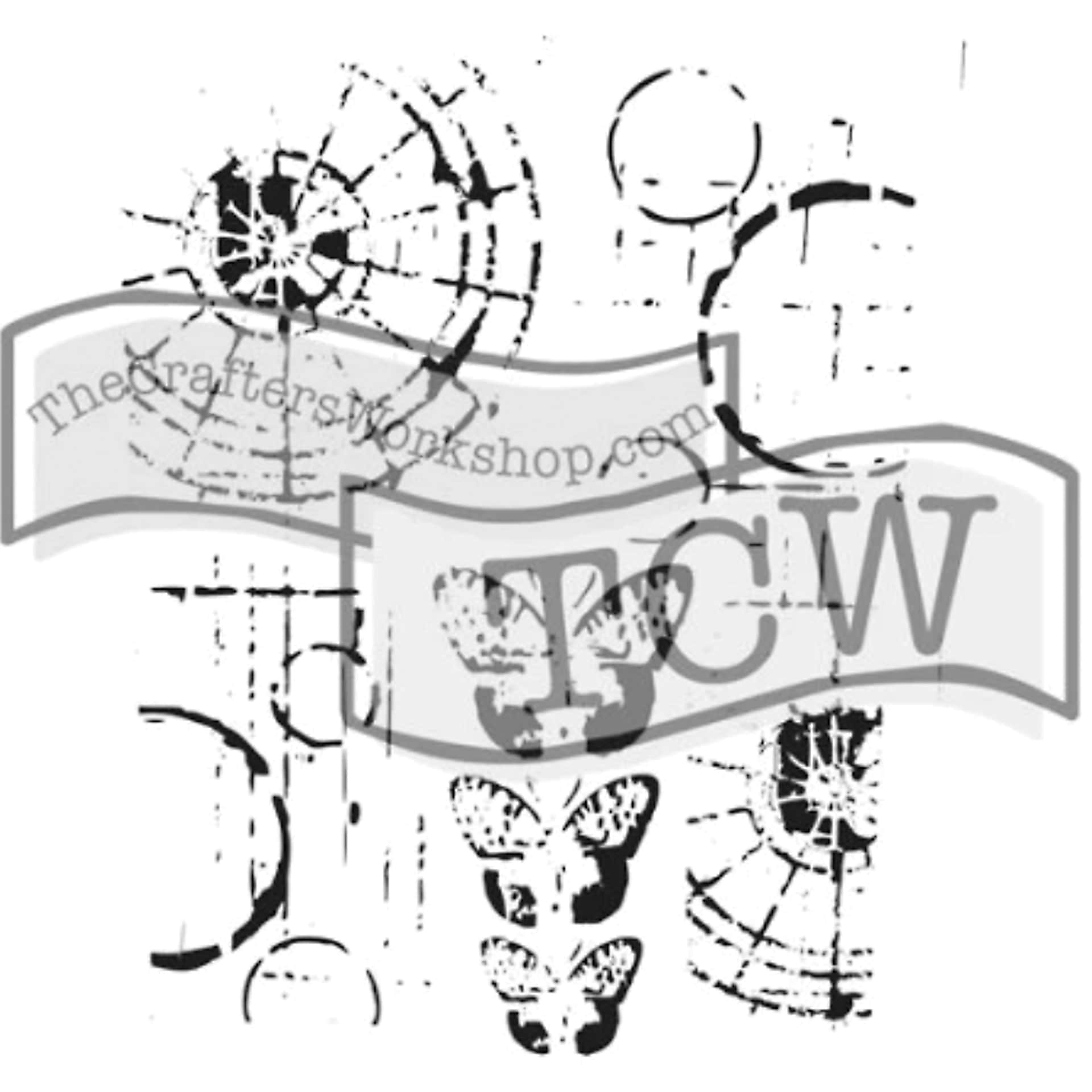 The Crafter's Workshop Stencils Specimen - Peggable