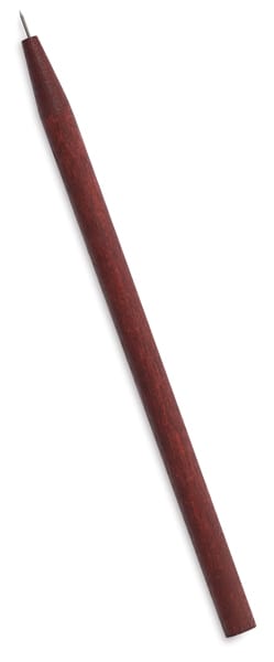 Litho Round Etching Needle - Single needle tool shown upright