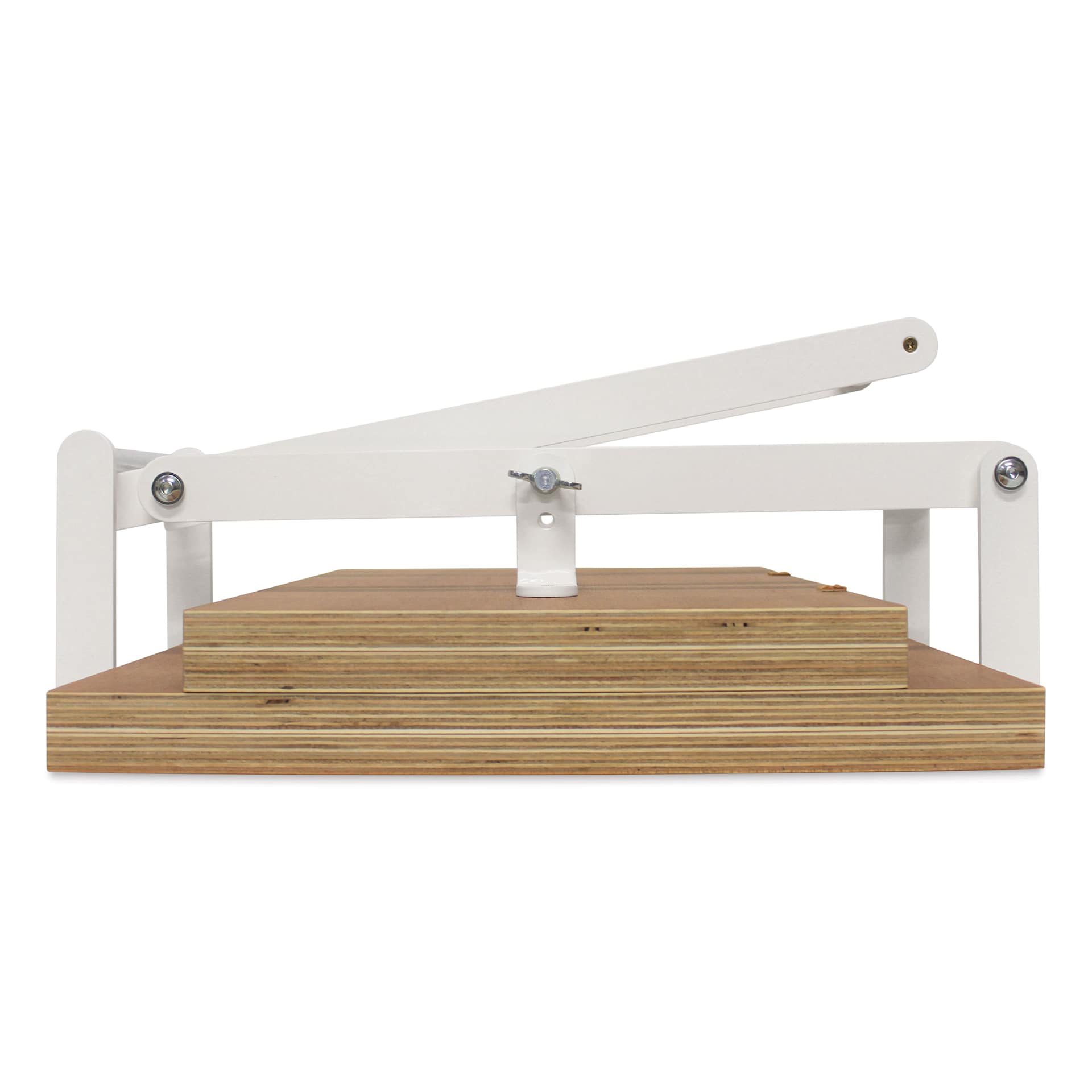 Woodzilla Hand Lino Press - White, 11-3/4" x 16-1/2", Wide Base