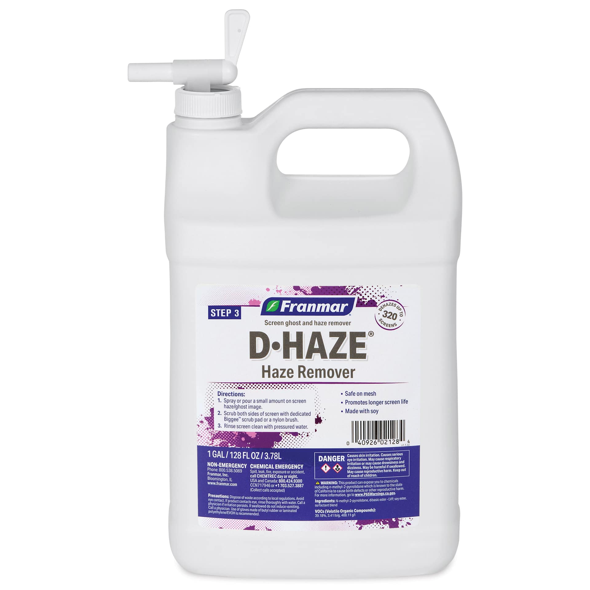 Franmar D-HAZE Haze Remover - Gallon