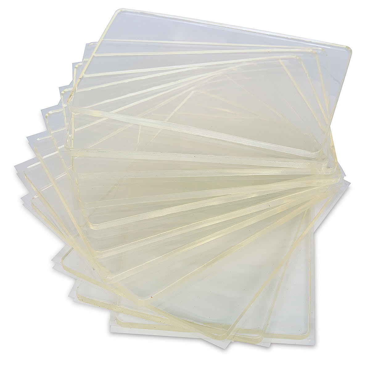 Gelli Arts Gel Printing Plates - 5" x 7", Pkg of 11, plates out of the box