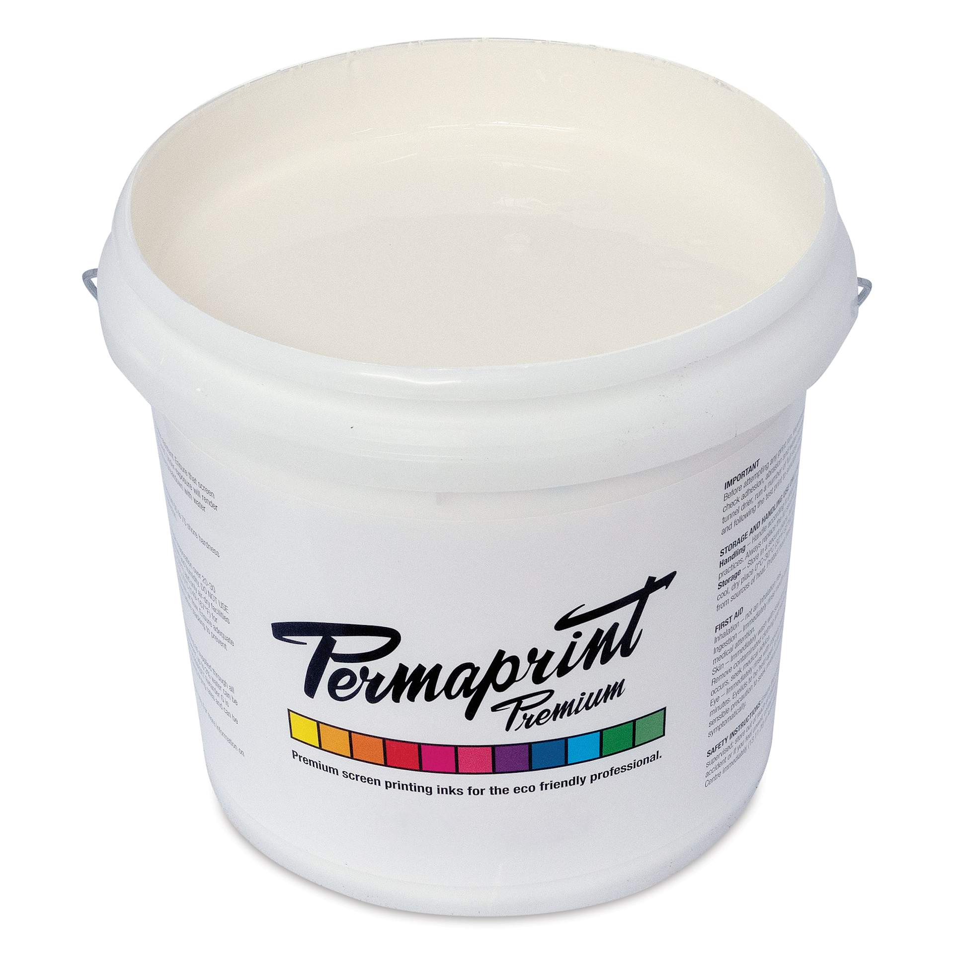 Permaprint Premium Screen Ink - Aquatone White, 4 L