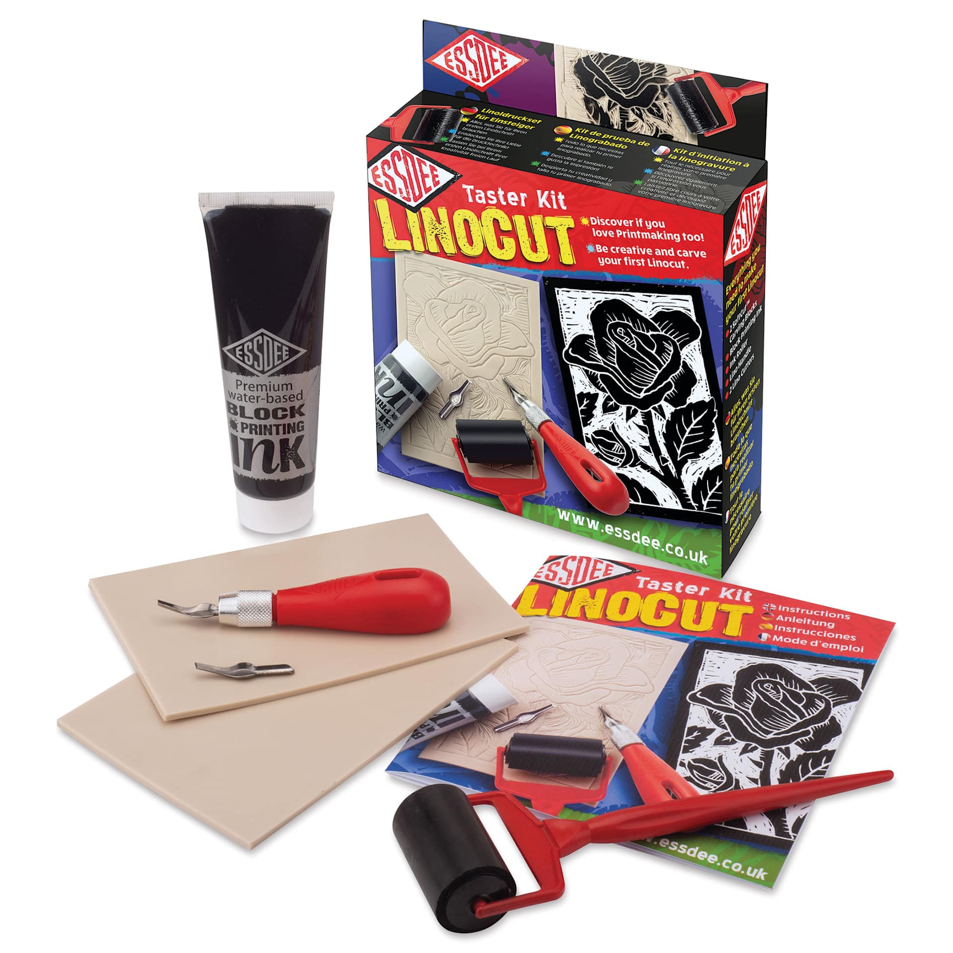 Essdee Linocut Taster Kit | BLICK Art Materials