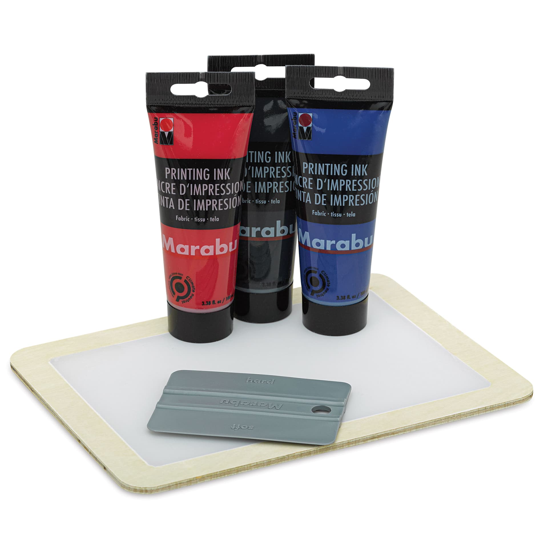 Marabu Screen Printing Kit (Kit contents)