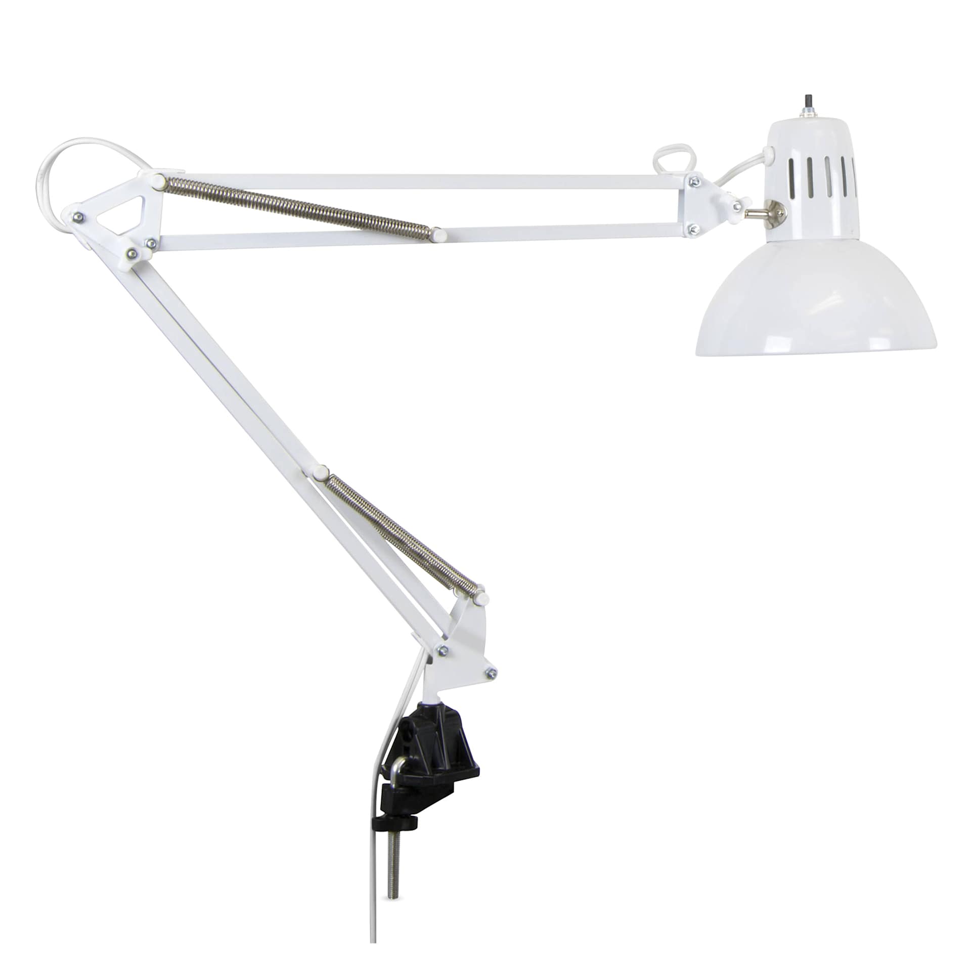 Studio Designs Swing Arm Lamp - White, Bulb included| Utrecht Art