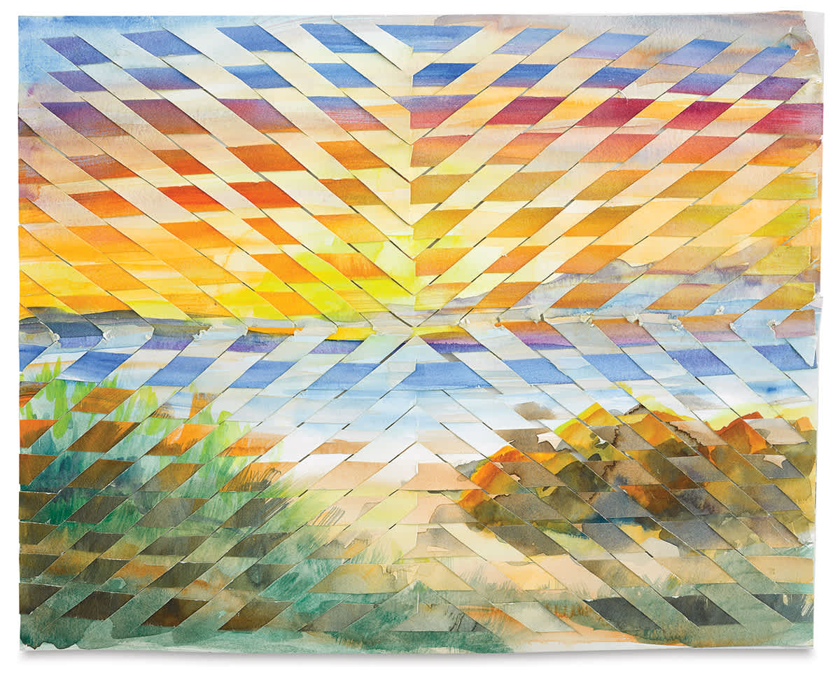 Woven-Impressionistic-Paintings