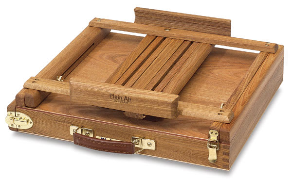 Jullian Plein Air Travel Box Table Easel folded