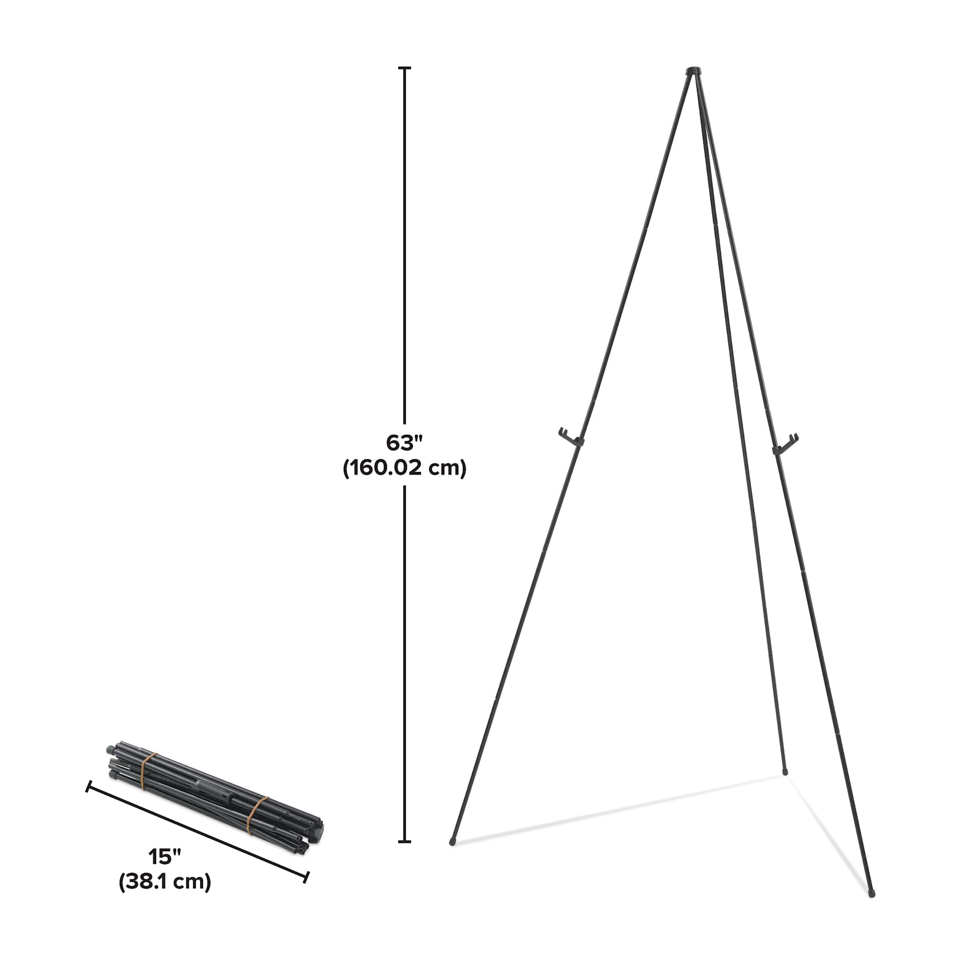 Blick Studio Folding Display Easel, dimensions