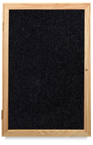 Oak Frame Tackboard, 1 Door