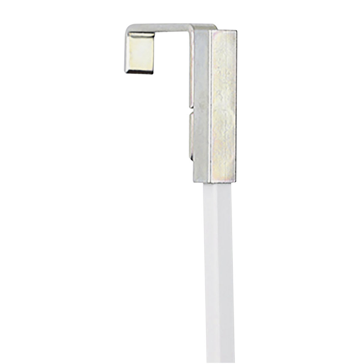 Walker System Rod Sleeve - Silver, Hook Over, 1-1/4"