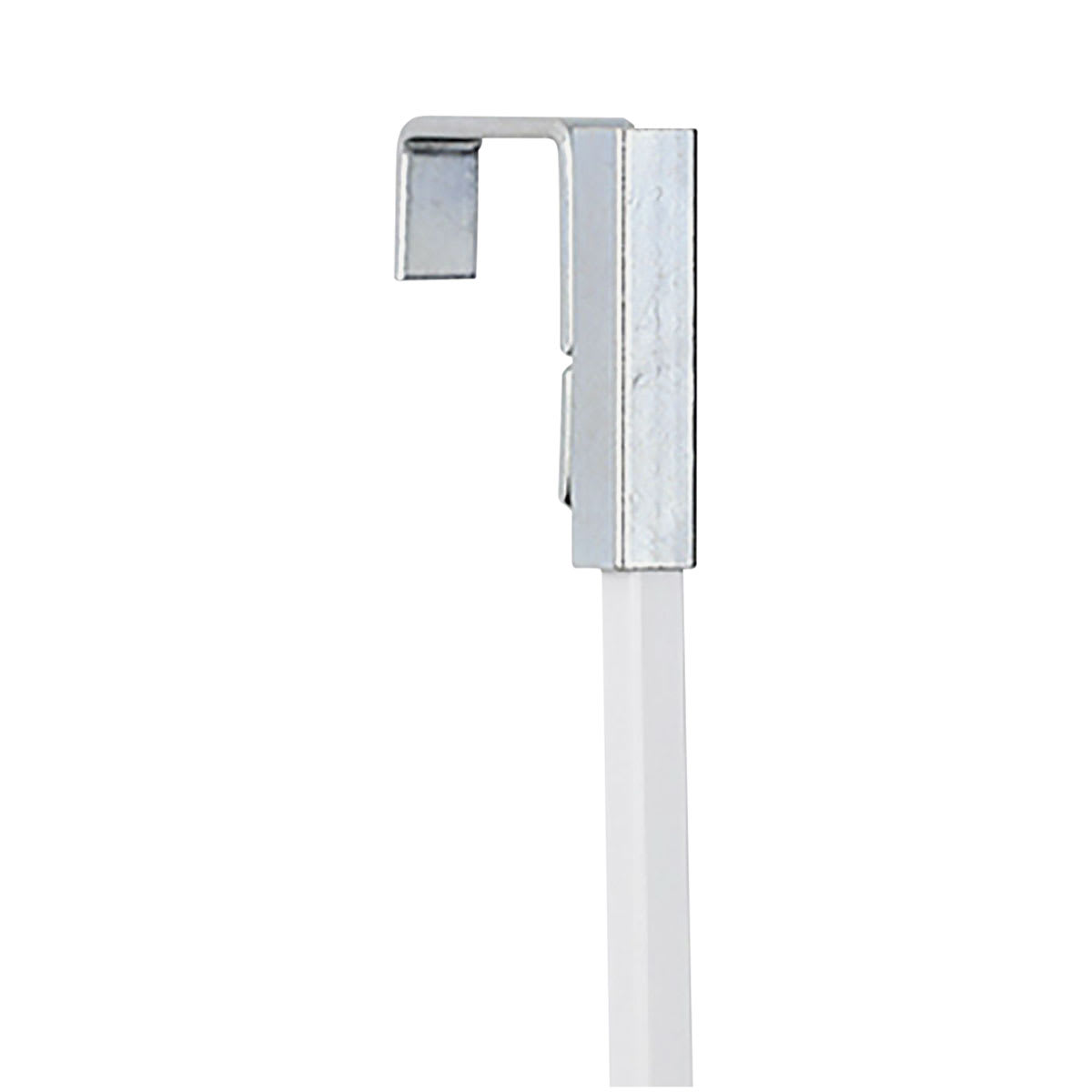 Walker System Rod Sleeve - Silver, Hook Over, 1"