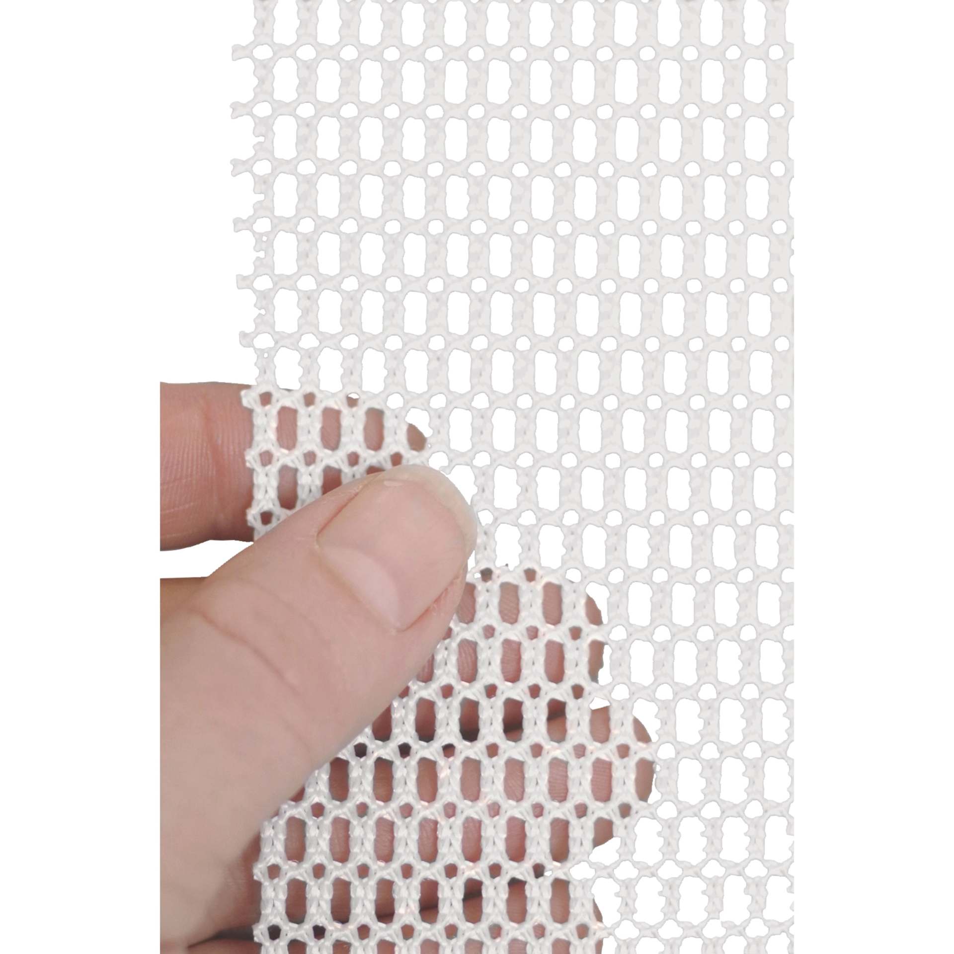 Flourish Freestanding Steel Frame MeshPanel Display Wall (close-up of mesh)