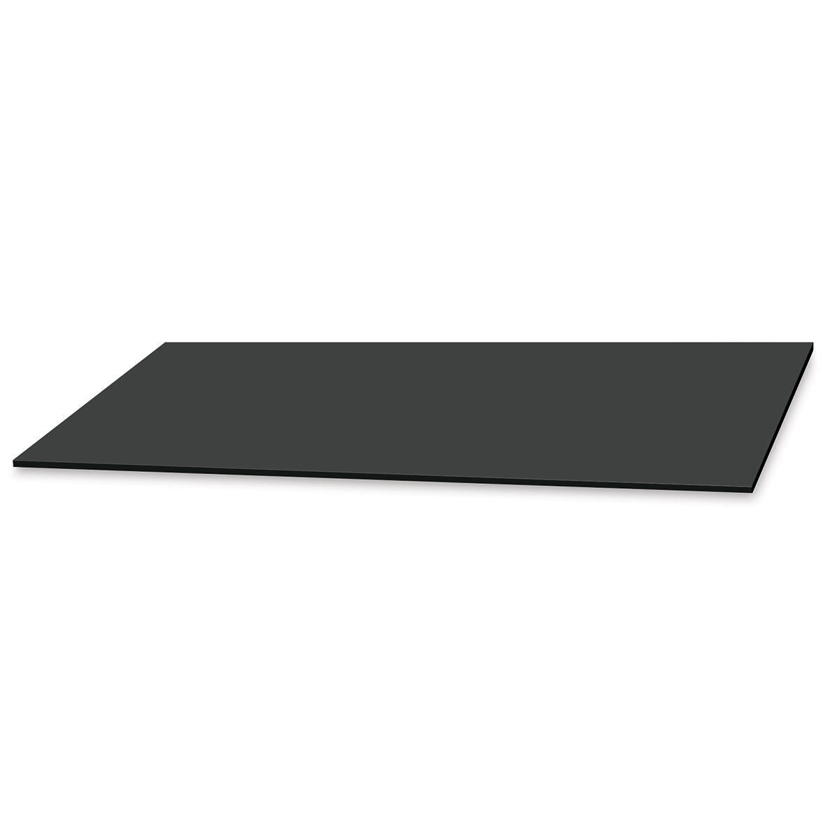 Atlantic Metal Bookcase - 36" x 18", Black, Extra Shelf
