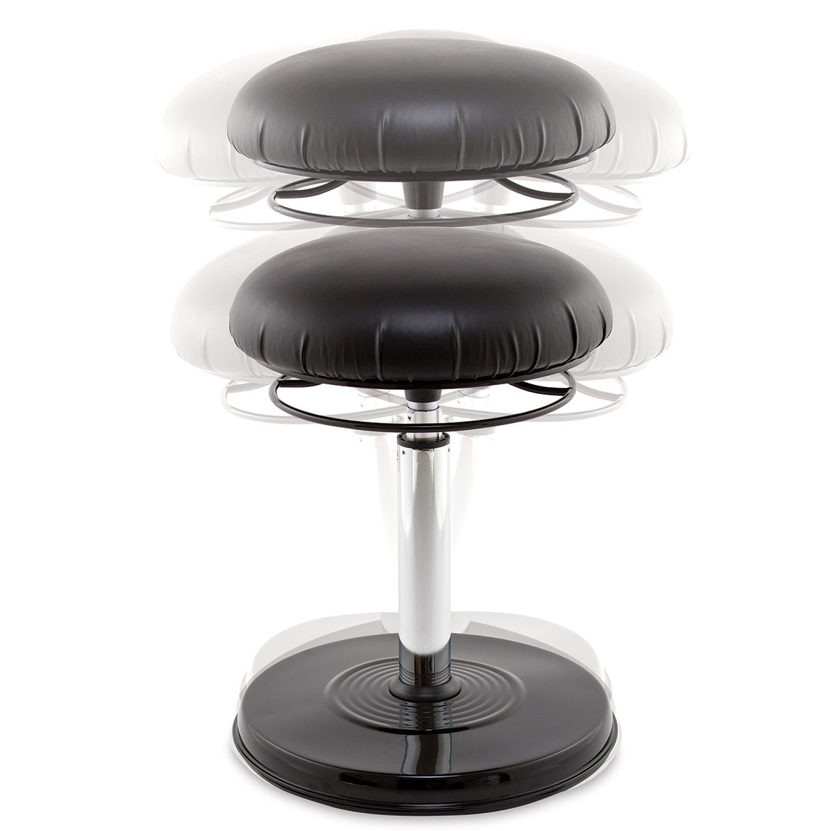 Kore Office Everyday Plus Adjustable Chair - Motion shot showing height adjustment
