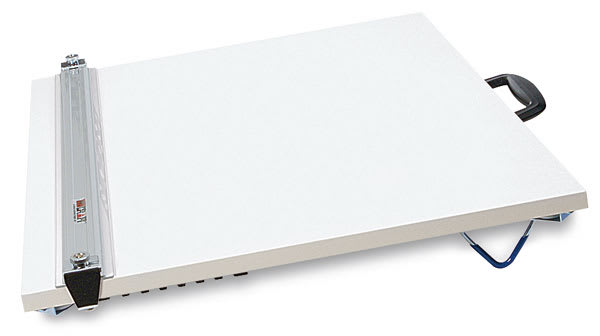 PEB Portable Drawing Board - Side view of Angled Board
