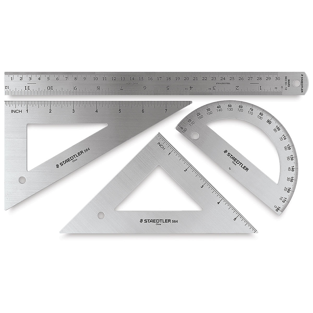 Mars Professional Measuring Set - 4 components of Set shown together