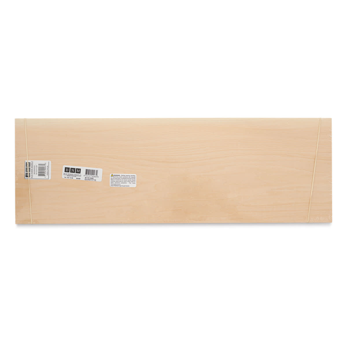 Bud Nosen Basswood Sheets - 1/4" x 8" x 24", 5 Sheets - top view