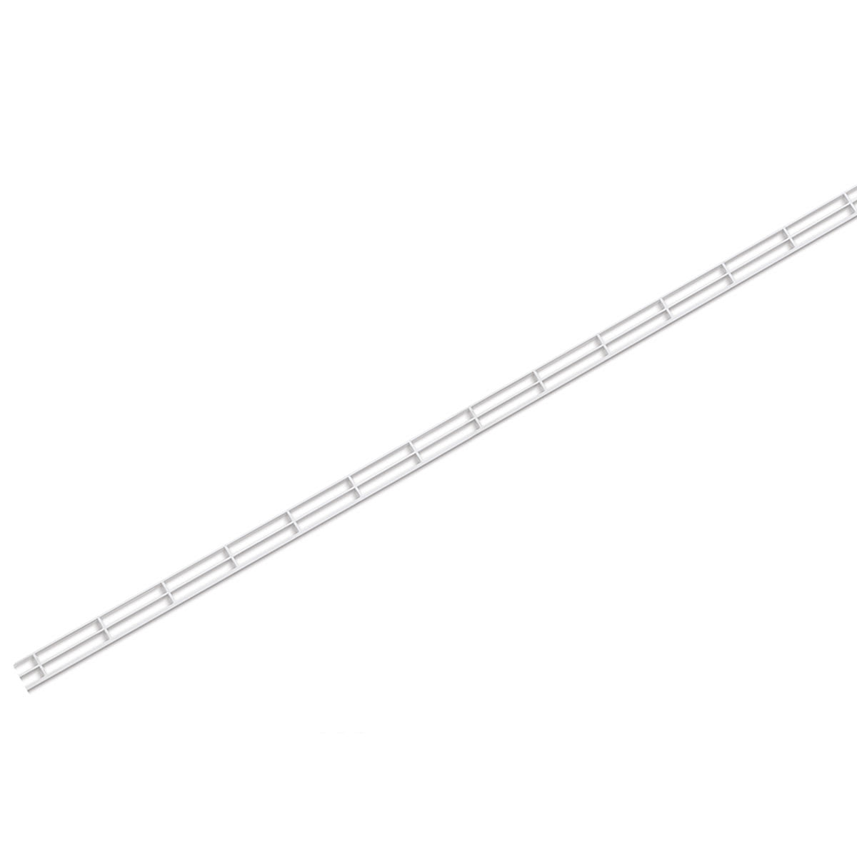 Plastruct Styrene Structural Stair Rails - Pkg of 2, 1:100 Scale, 27/64'' H x 3/4'' W x 6'' L