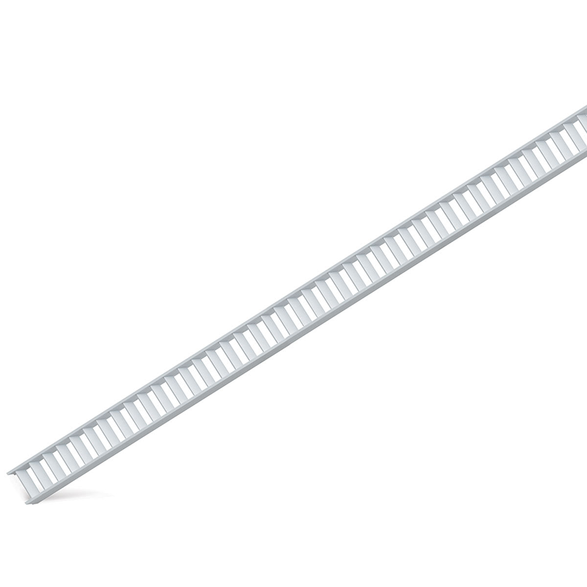 Plastruct Styrene Structural Stairs - Pkg of 2, 1:100 Scale, 9/64'' H x 25/64'' W x 5'' L