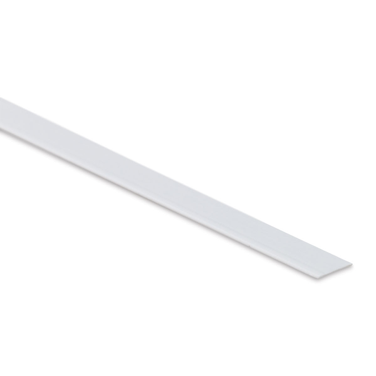 Plastruct Plastic Strip - 0.01" H × 0.187" W × 10" L - close-up