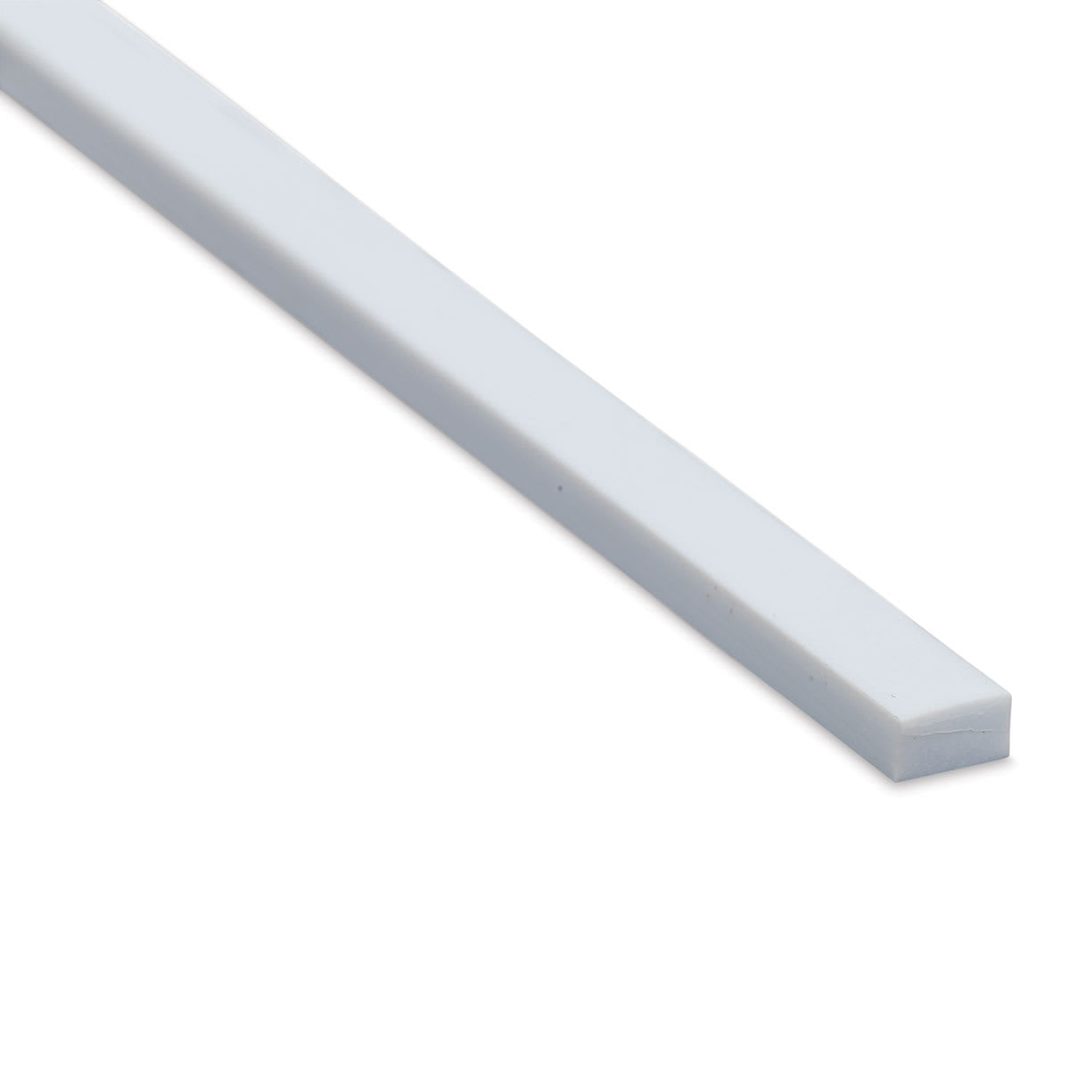 Plastruct Plastic Strip - 0.1" H × 0.187" W × 10" L - close-up