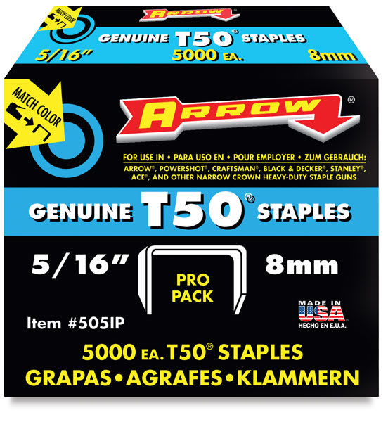 T-50 Staples, Box of 5000