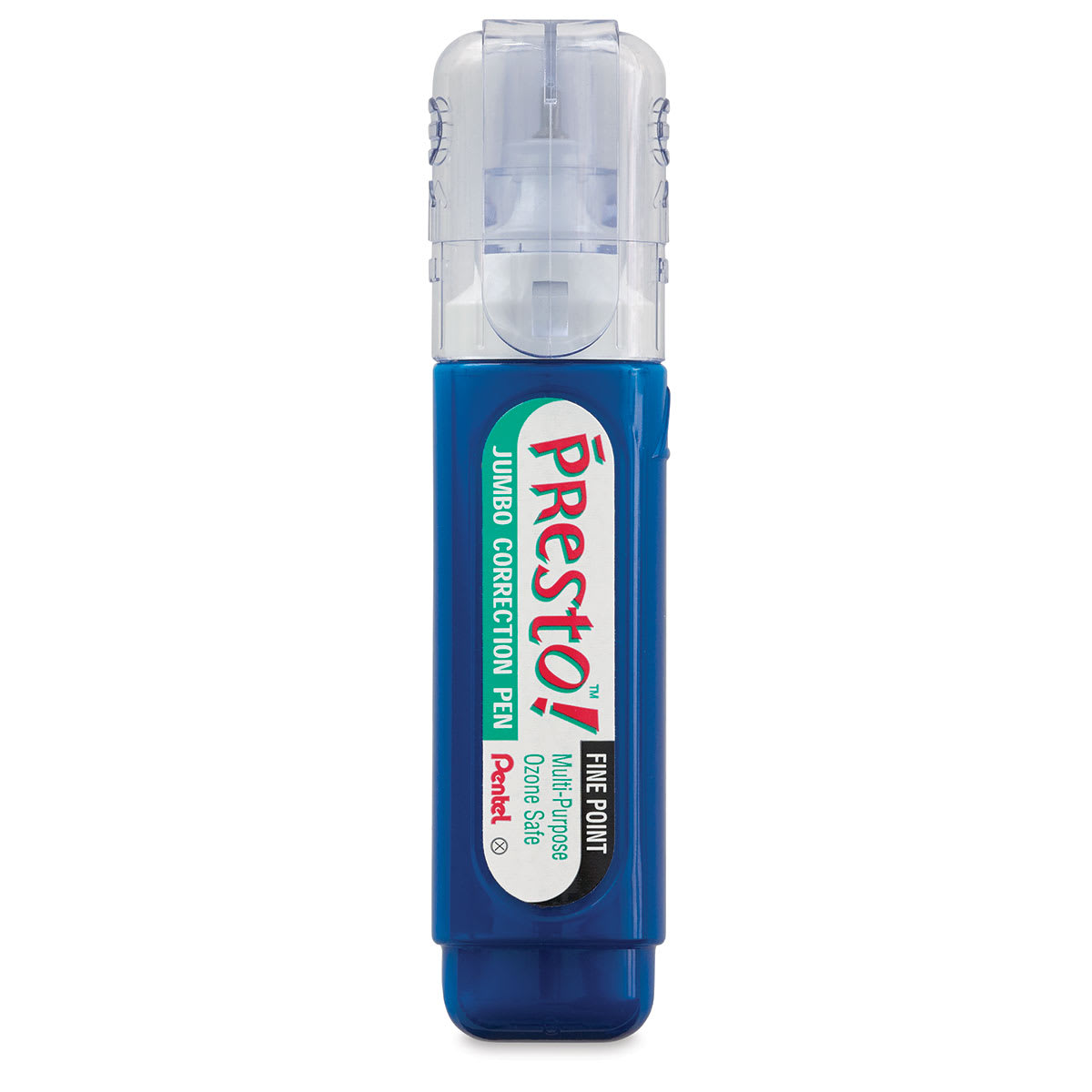 Pentel Presto Jumbo Correction Pen - shown capped and upright