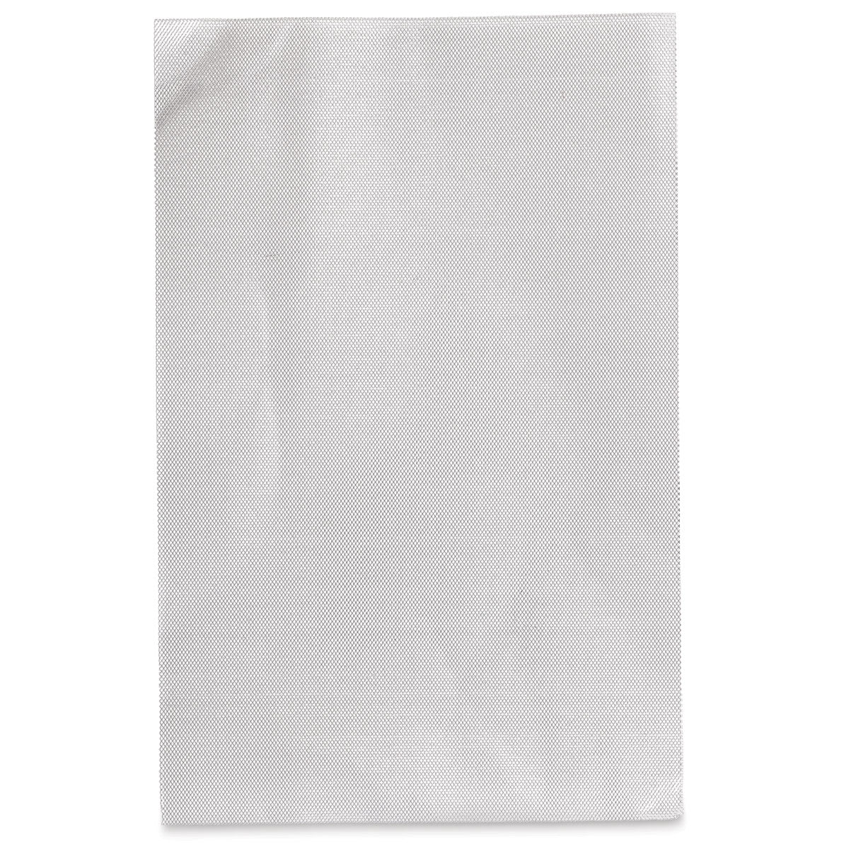 Schulcz Structured Aluminum Sheet - Mesh, 2mm, 7-5/8" x 11-3/4" (product out of package)