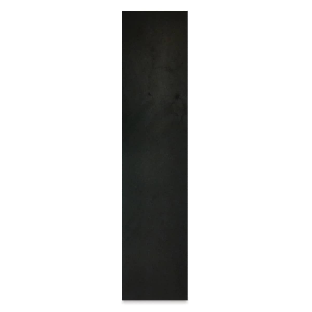 Leather Bracelet Blanks - Black Leather blank shown upright