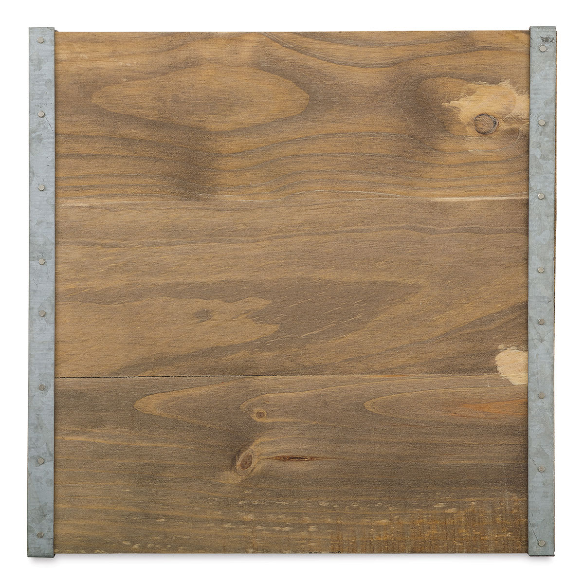 Hampton Art Wood Sign with Metal Edges