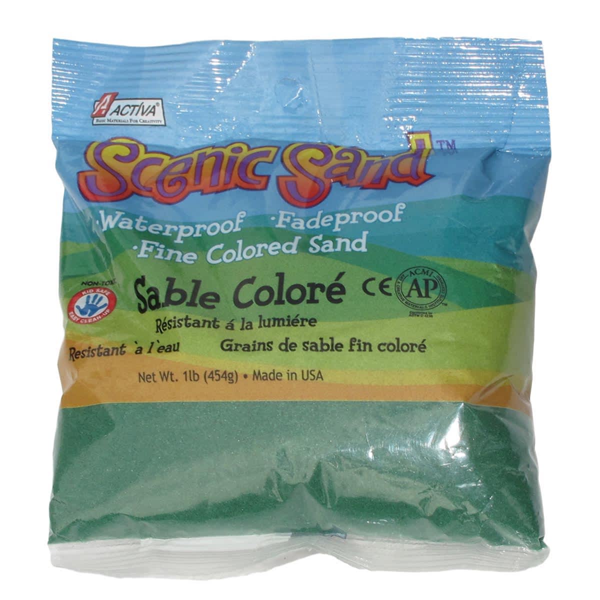 Scenic Sand Forest Green - Peggable