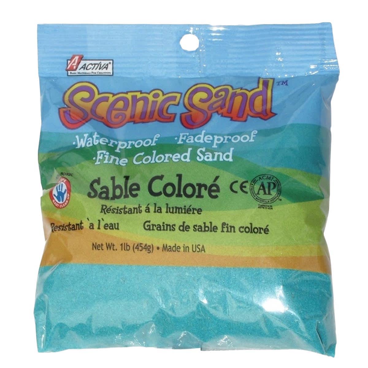 Scenic Sand Turquoise - Peggable