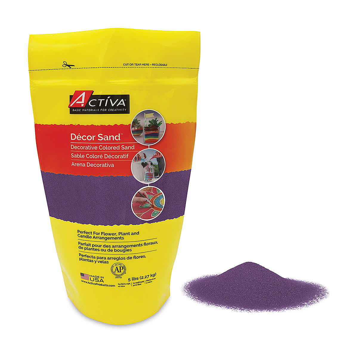 Activa Sand - Purple, 5 lb