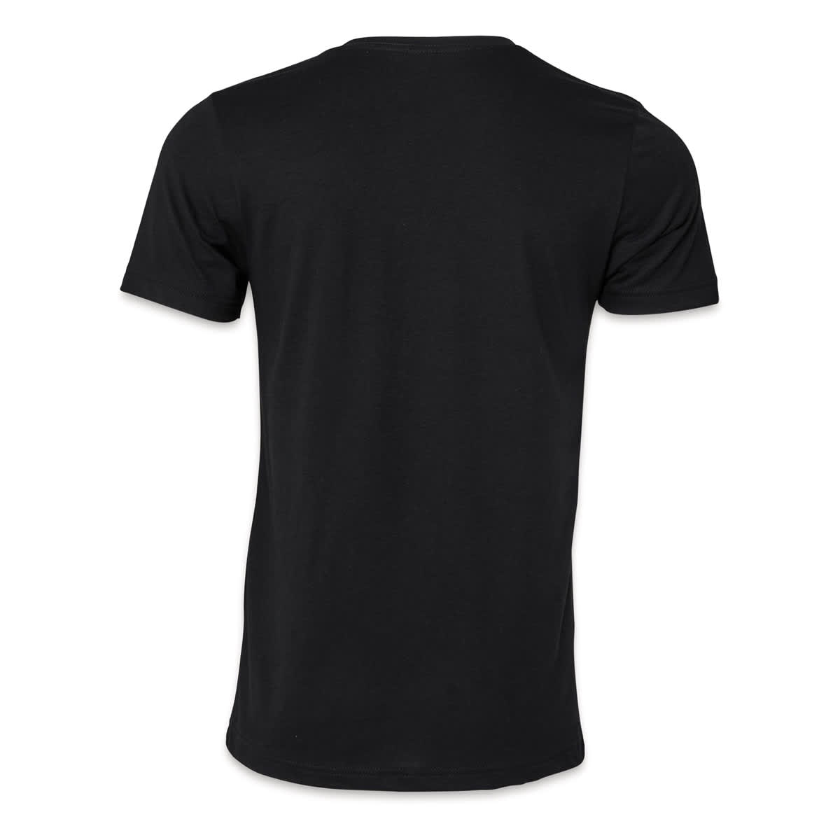 Bella Canvas Unisex T-shirt - Black, X-Small - back