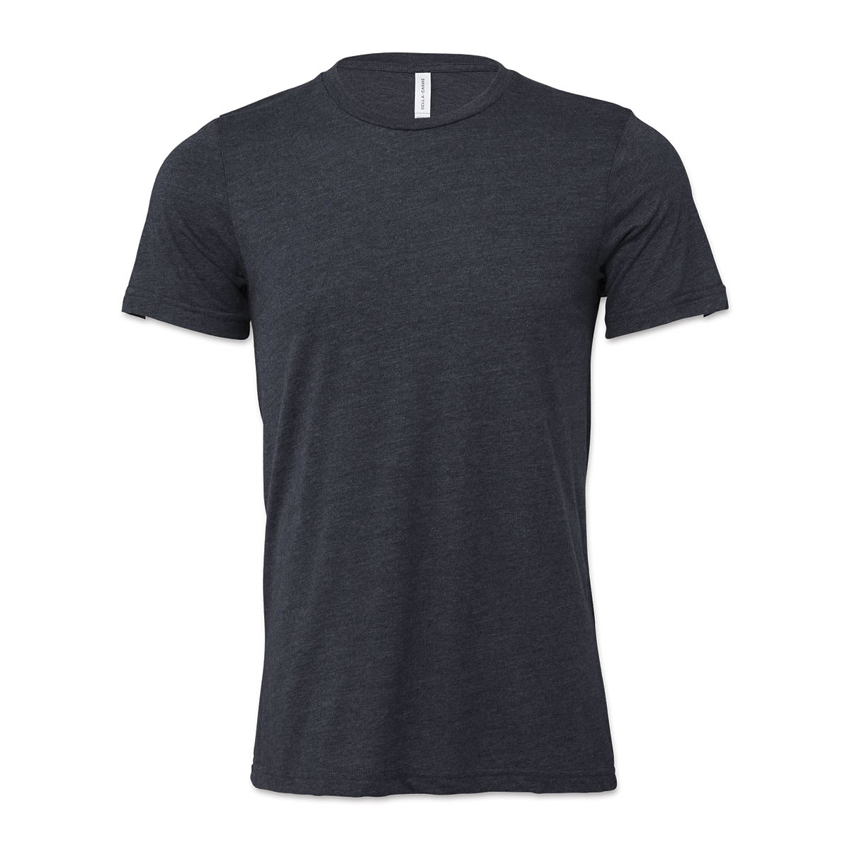Bella Canvas Unisex T-shirt - Navy Heather, X-Small - front