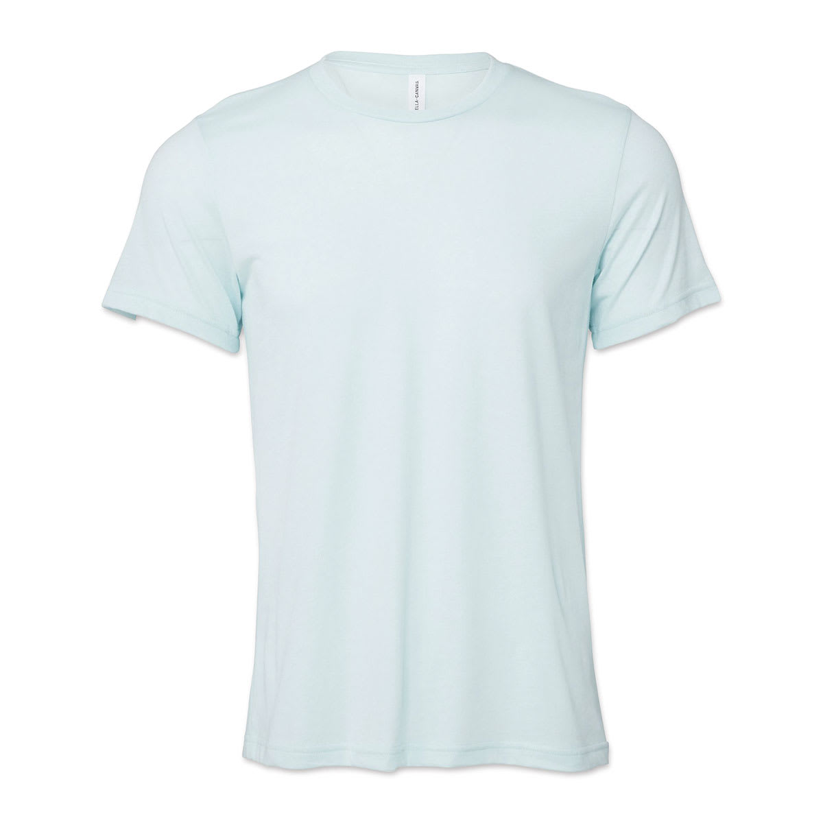 Bella Canvas Unisex T-shirt - Ice Blue Heather, X-Small - front