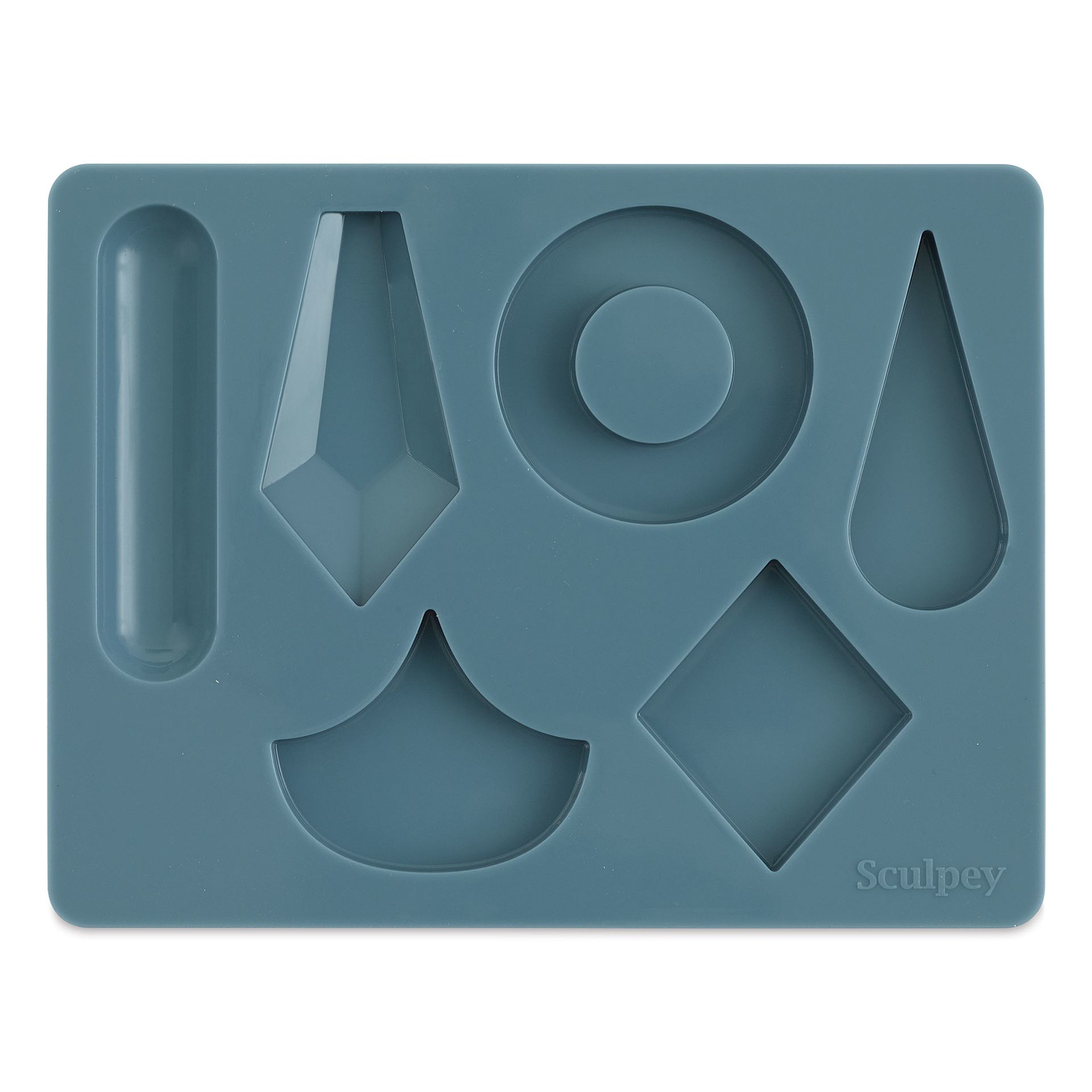 Sculpey Oven Safe Silicone Geometric Jewelry Mold