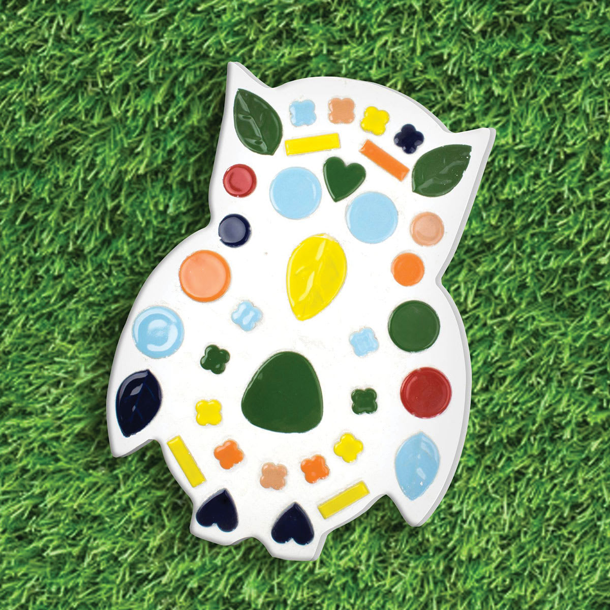 Diamond Tech Stepping Stone Mold - Sample Artwork, Owl