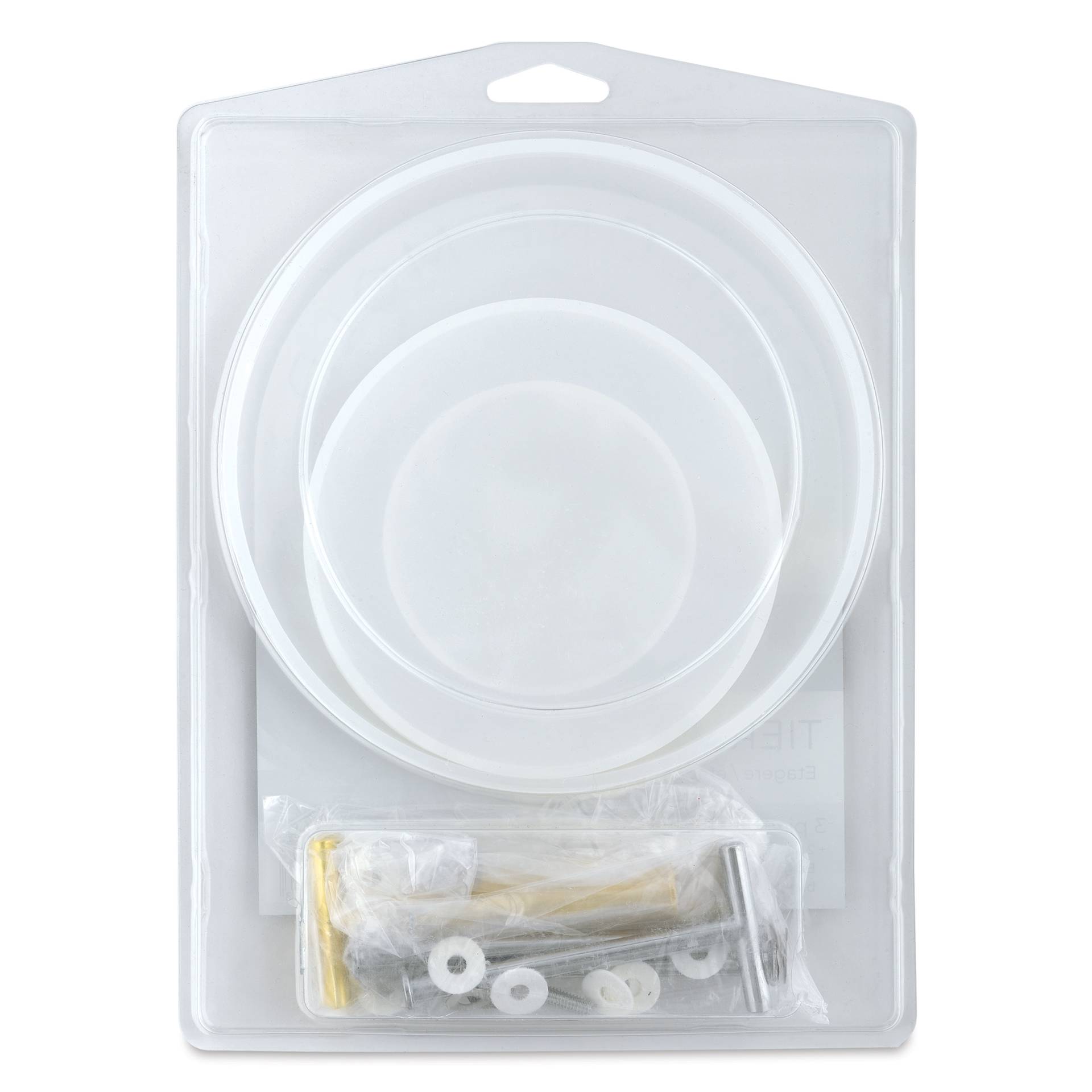 Colorberry Tiered Tray Silicone Molds - Set of 3 - back of packaging