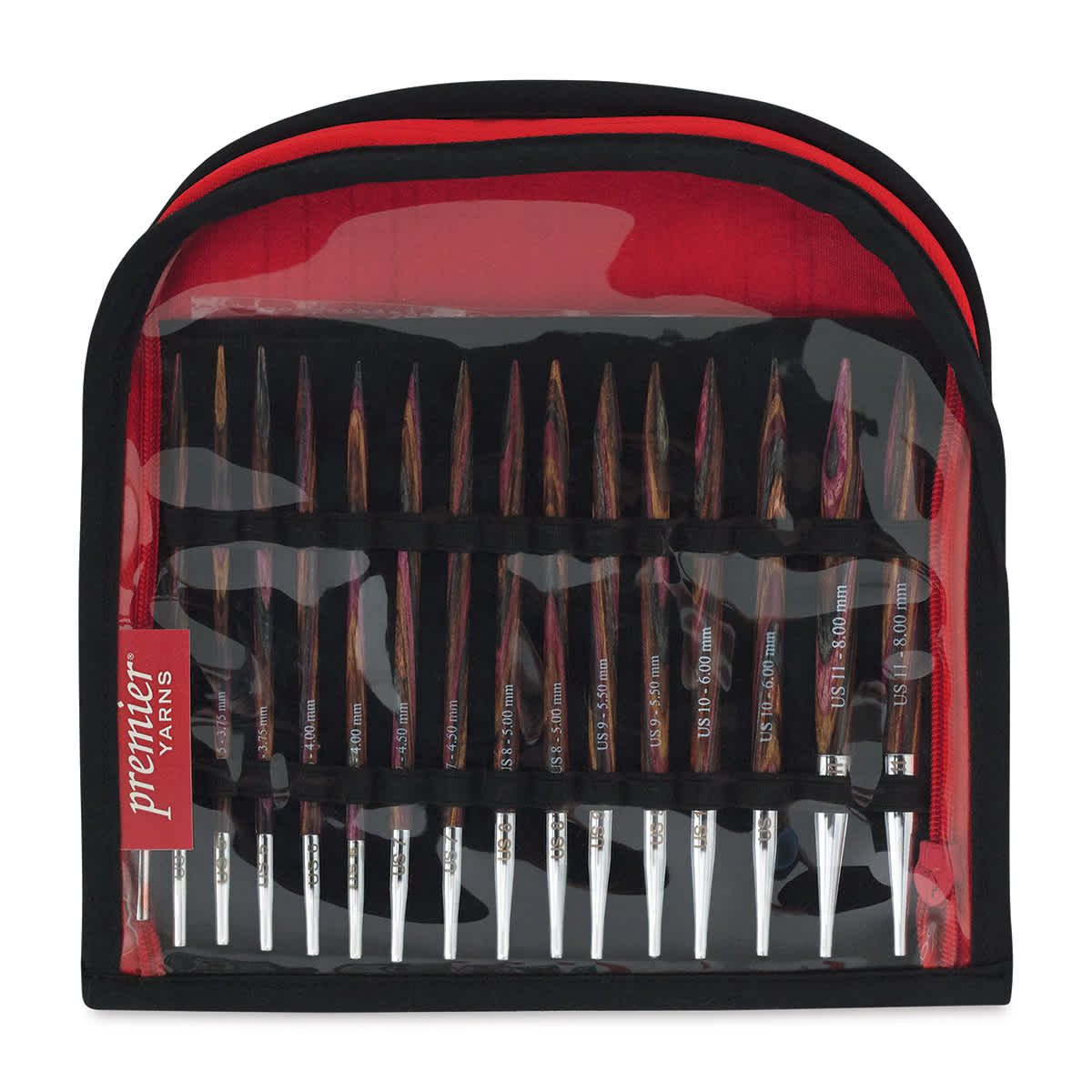 Premier Yarn Deluxe Birchwood Interchangeable Knitting Needle Set