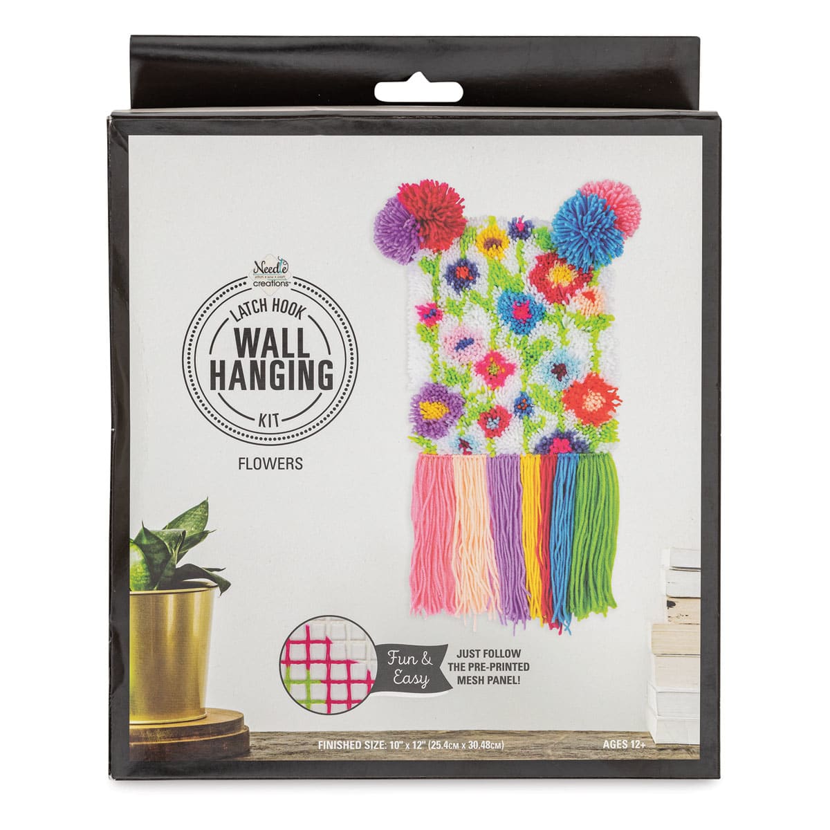 Needle Creations Latch Hook Wall Hanging Kit | BLICK Art Materials