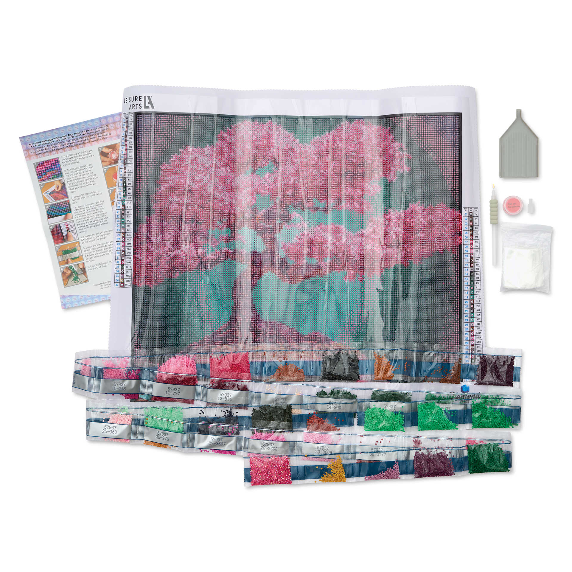 Leisure Arts Diamond Painting Kit - Bonsai Tree | BLICK Art Materials