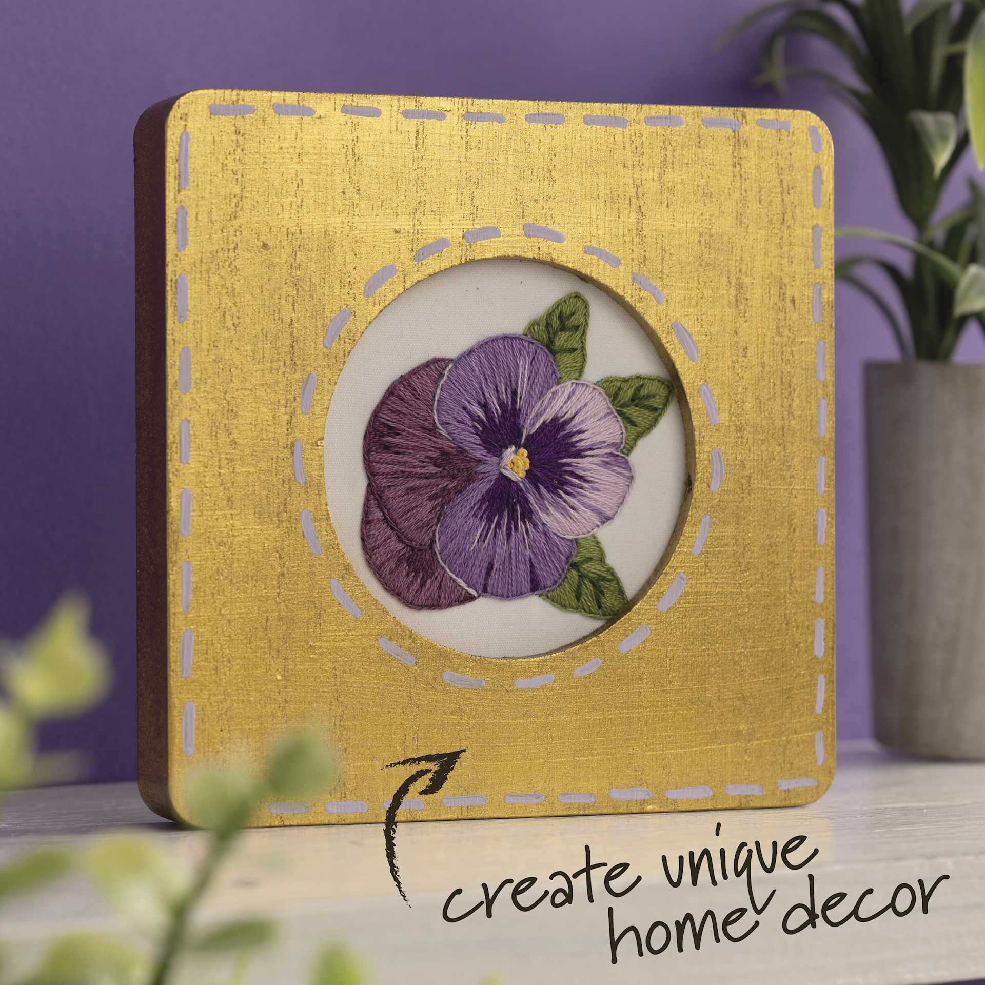 Bucilla Embroidery Hoop Frame - Square, 3" - create unique home décor