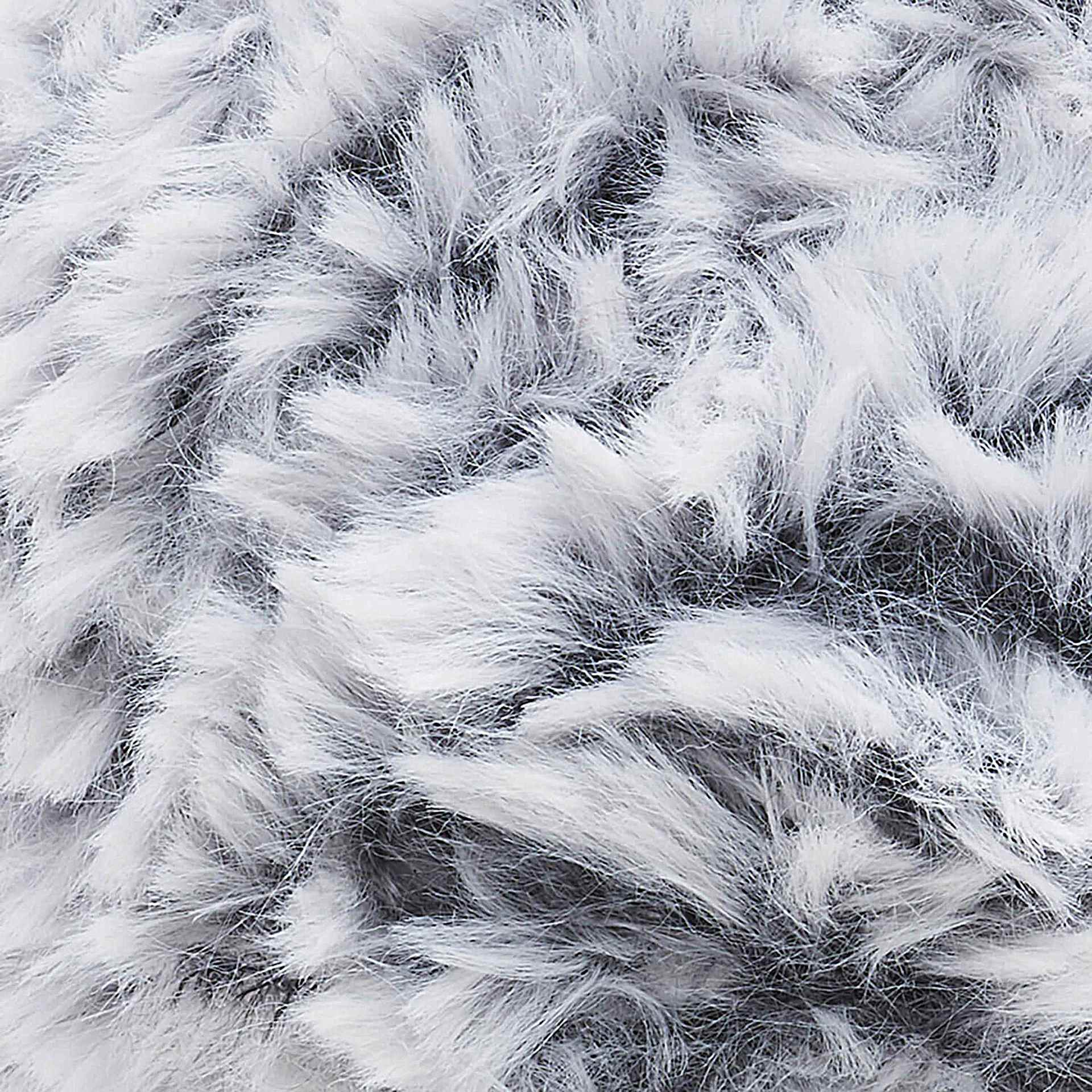 Lion Brand Go For Faux Yarn - Chinchilla, close-up