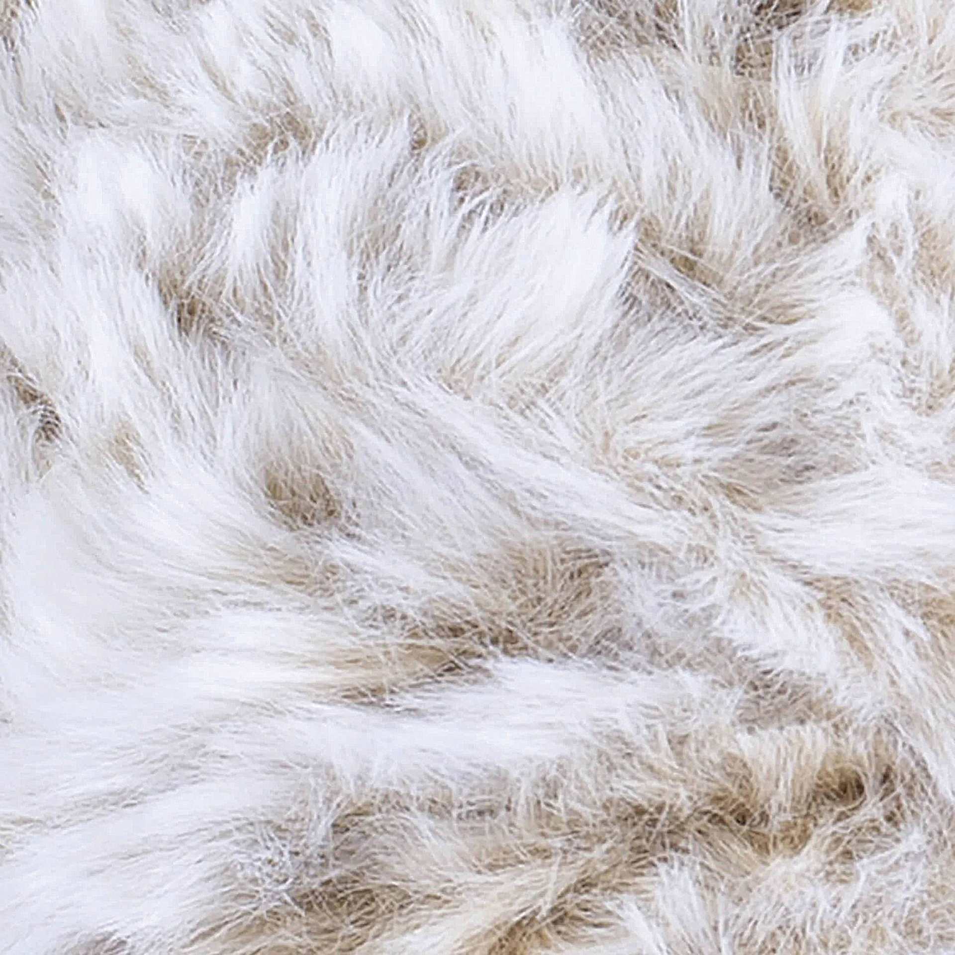 Lion Brand Go For Faux Yarn - Blonde Elk, close-up