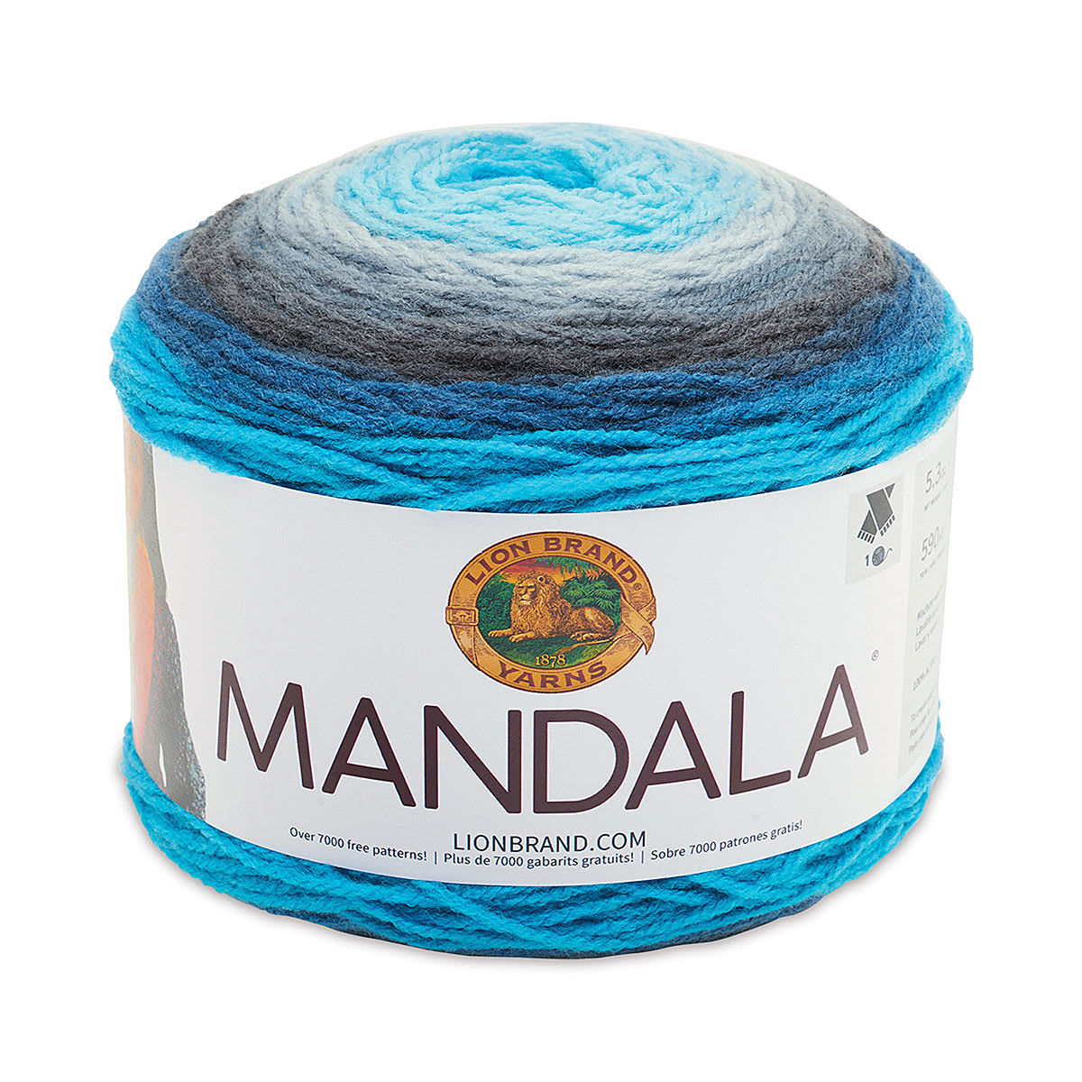 Lion Brand Mandala Yarn Cake - Spirit