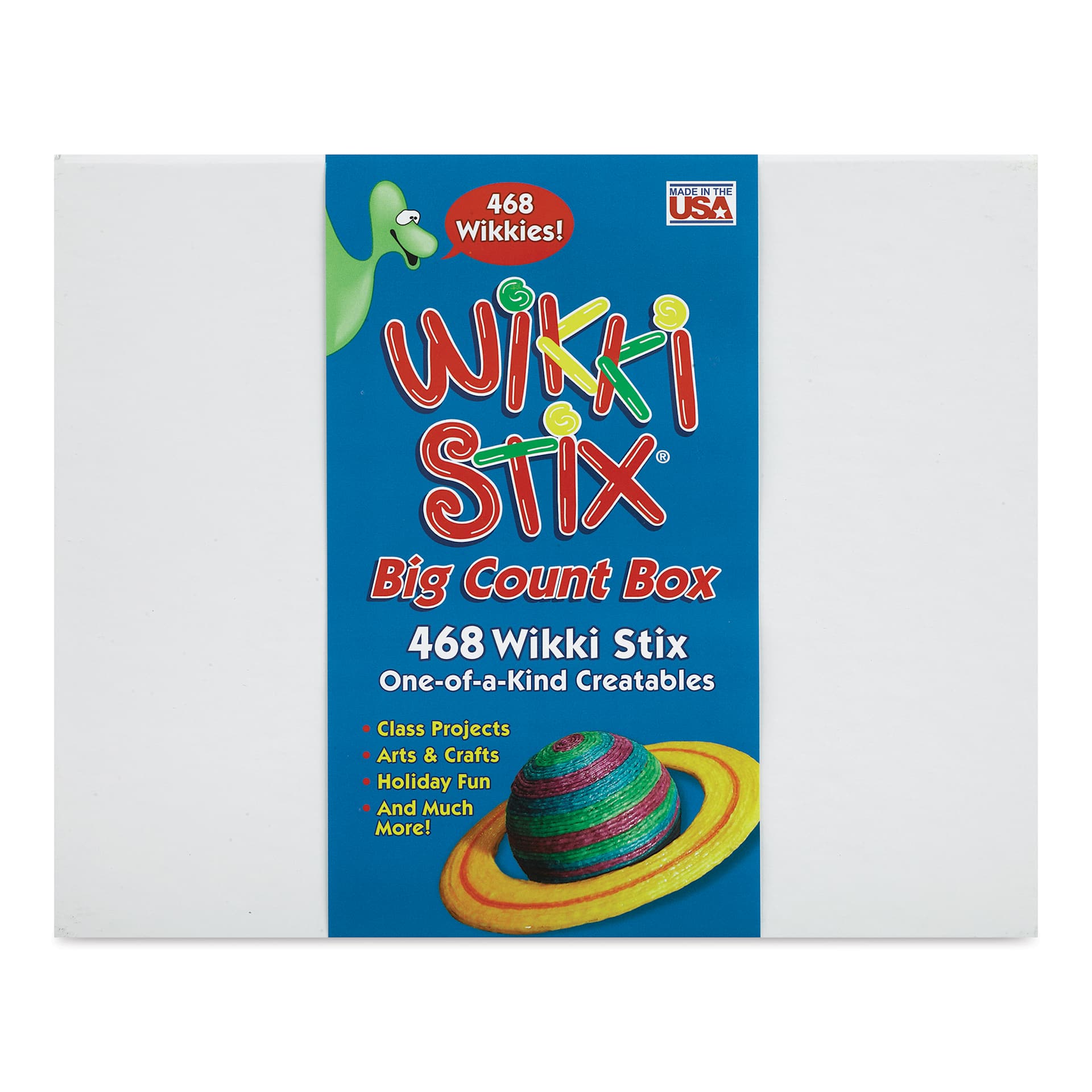 thumbnail image 2 of Wikki Stix Big Count Box - 468 Reusable Wax Sticks For Kids Crafts & Learning 2 of 11
