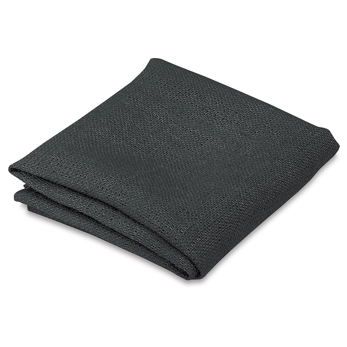 Brightly Colored Burlap - 46" x 1 yd, Black